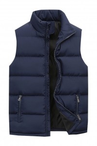 VM004 custom-made cotton vest men's winter padded warm cotton coat men's 2020 new Korean version of the trend down vest winter clothing winter winter winter warm detail view-4